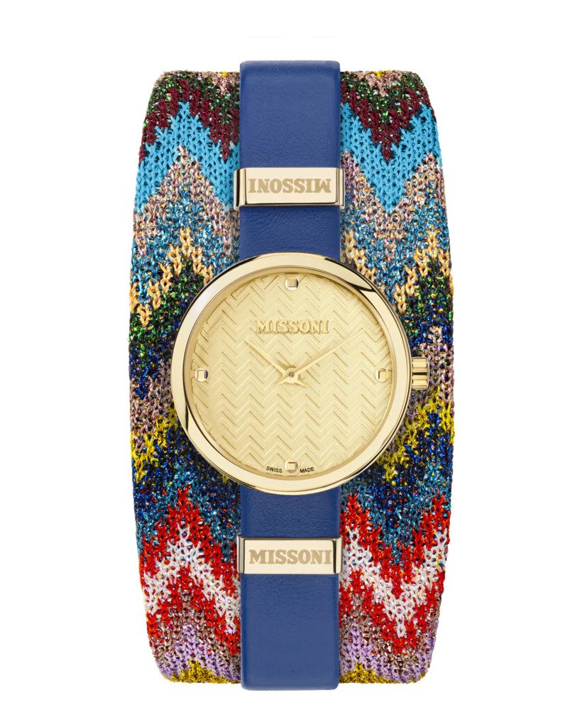 Missoni M1 Blau Damen Armbanduhr MWY102022_DE