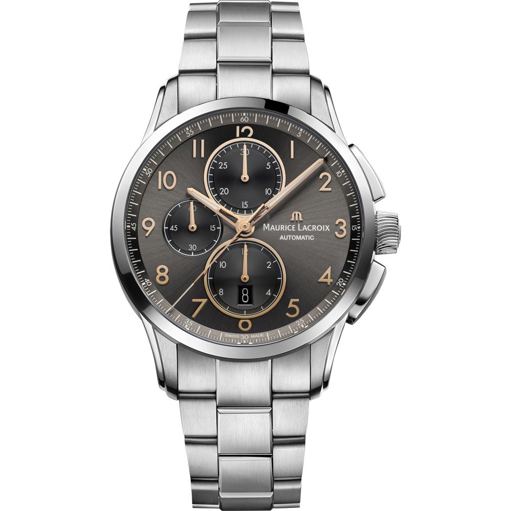 Maurice Lacroix Pontos Silber Herren Armbanduhr PT6388-SS002-321-1_DE