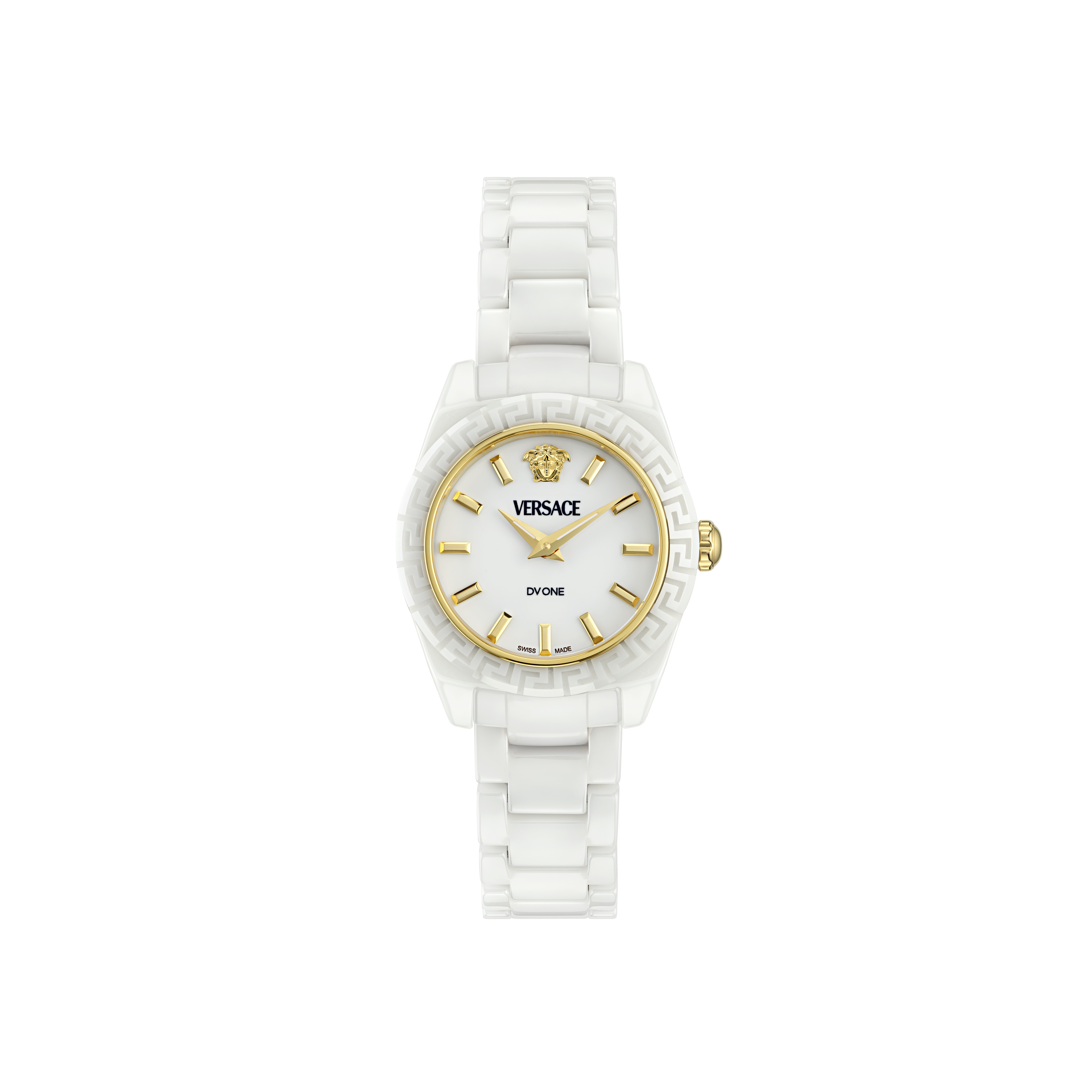 Versace White Womens Analogue Watch Dv One Mini VE9F00224