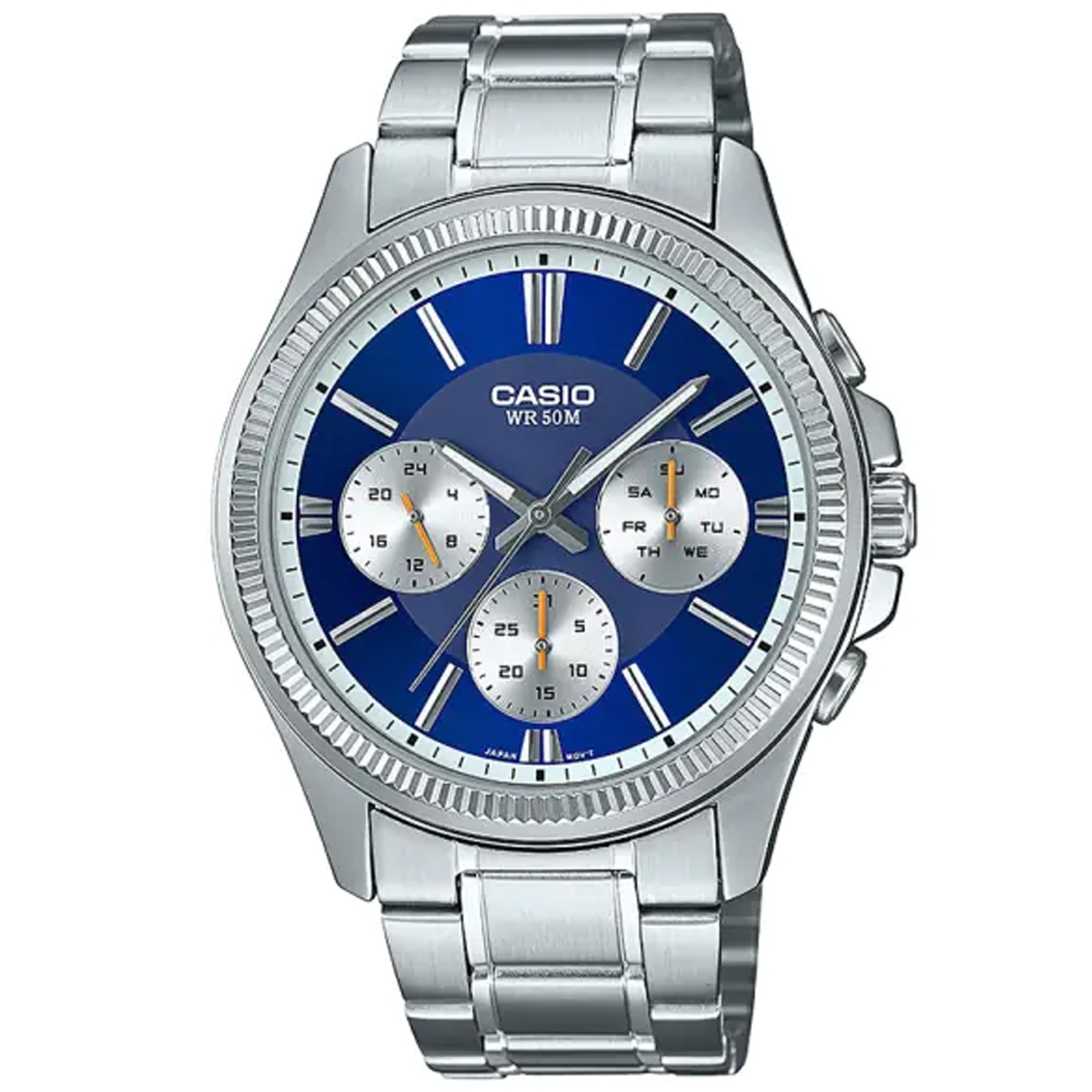 Casio Montre Argent Multi-Cadrans Hommes Casio Collection MTP-1375PD-2A1VEF_FR