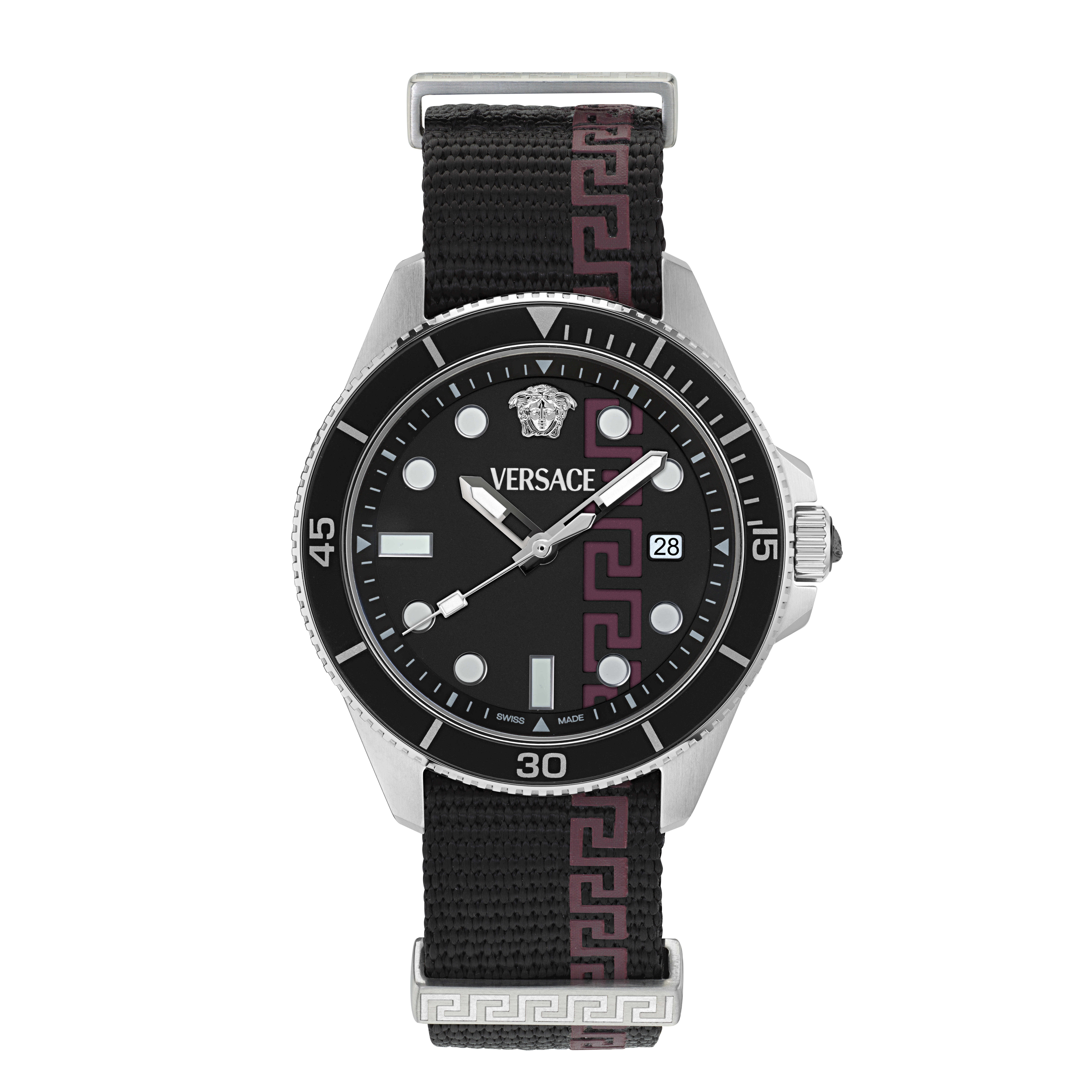 Versace Multicolour Mens Analogue Watch Greca Force VE5J00126