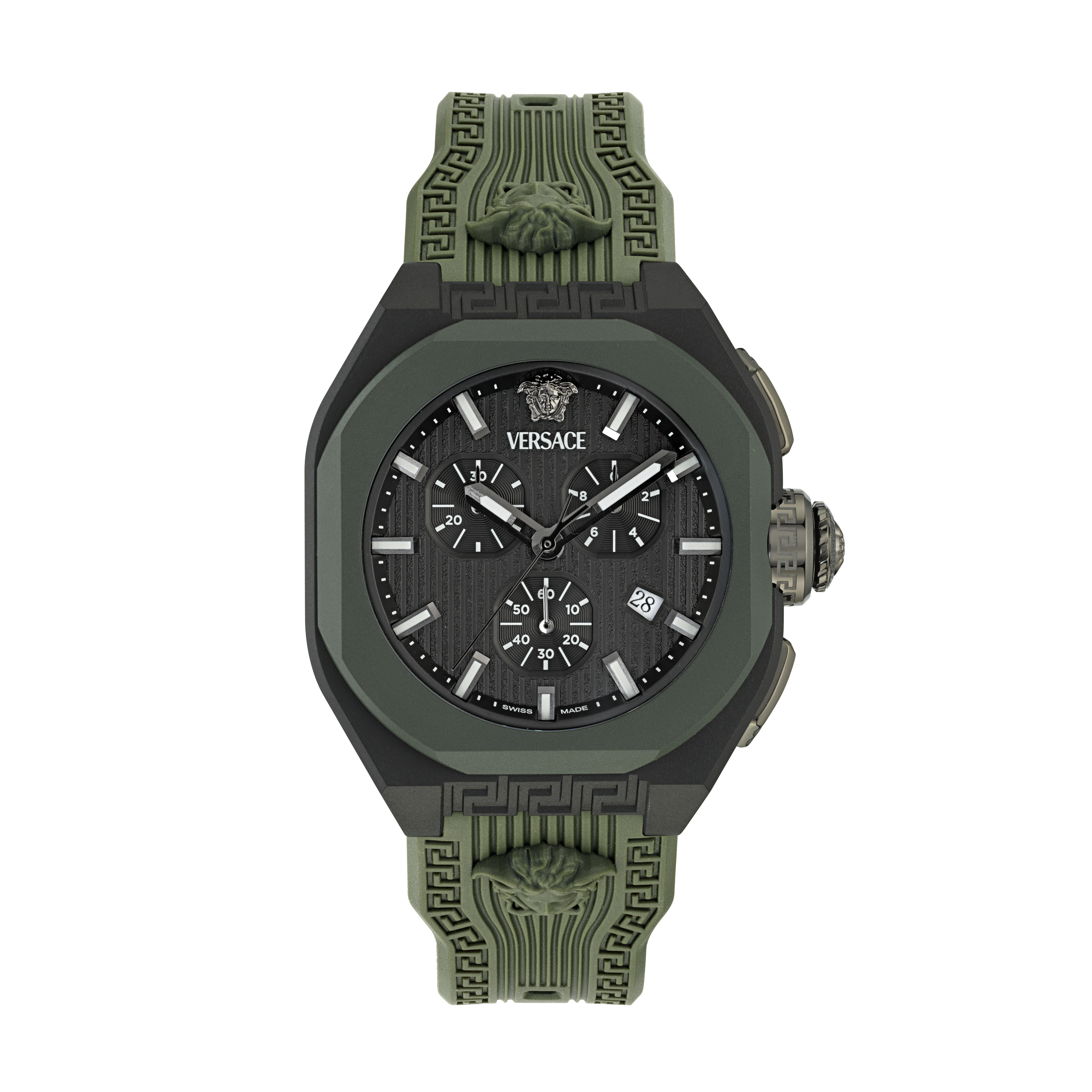 Versace Green Mens Chronograph Watch V Legend VE9L00324
