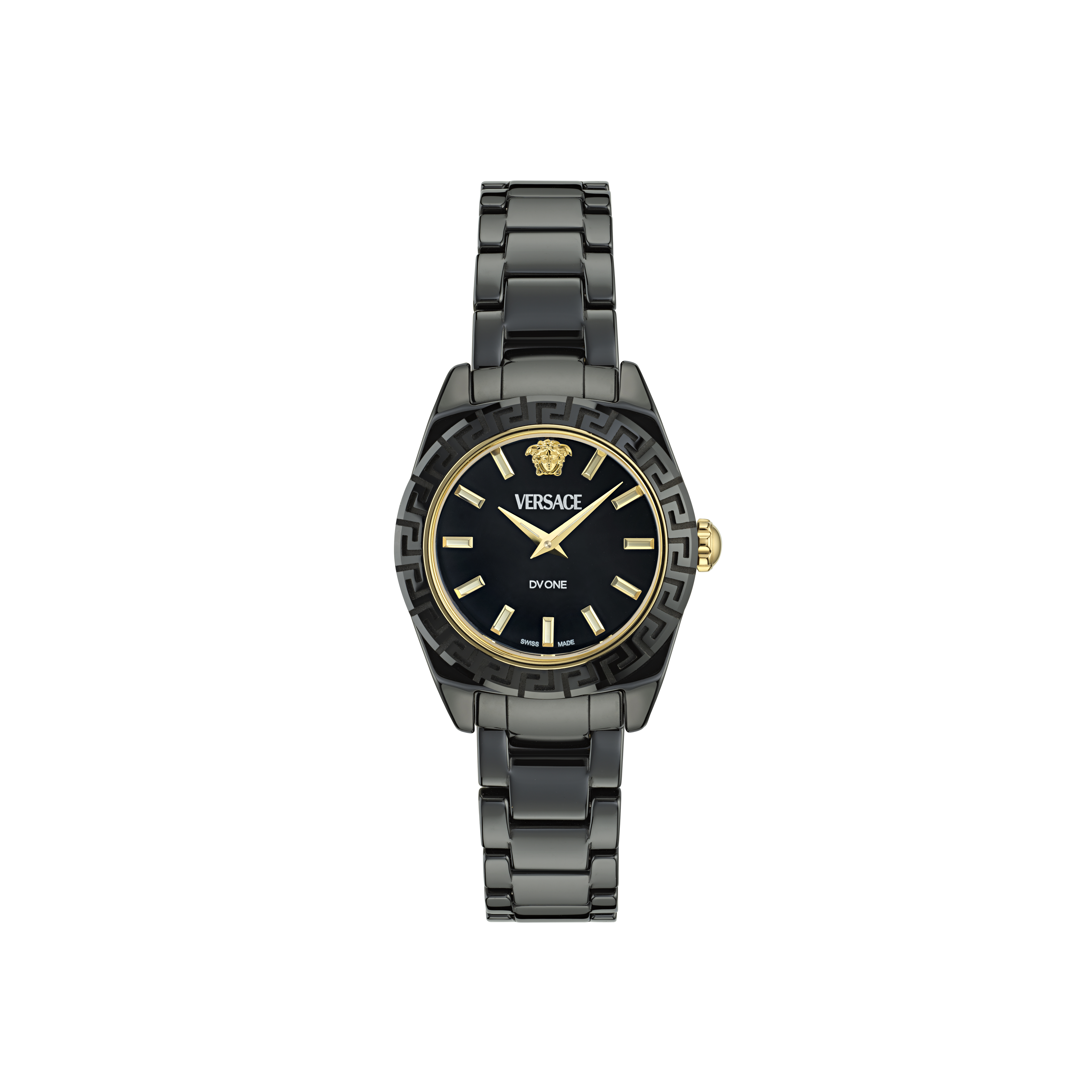 Versace Black Womens Analogue Watch Dv One Mini VE9F00124